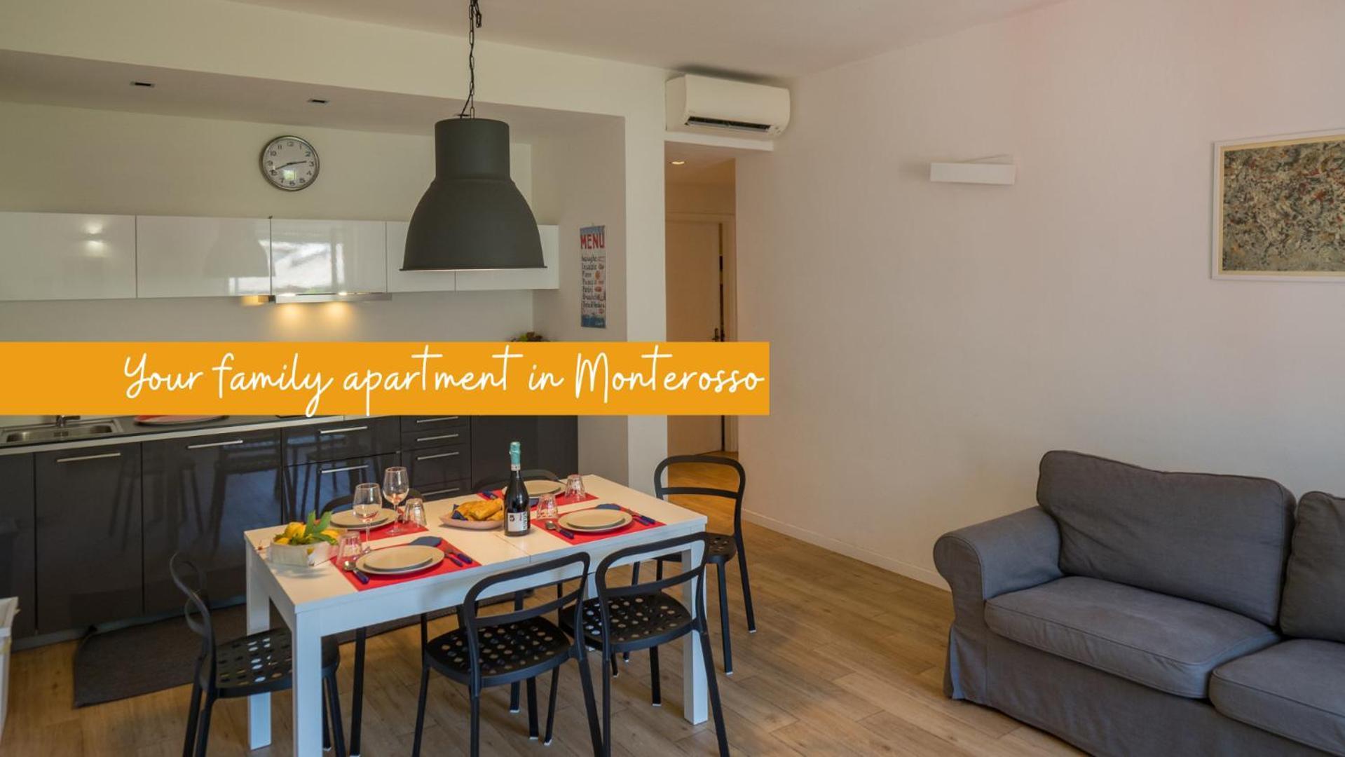 Scimiscià 2-bedroom Apartment with AC Monterosso al Mare Extérieur photo