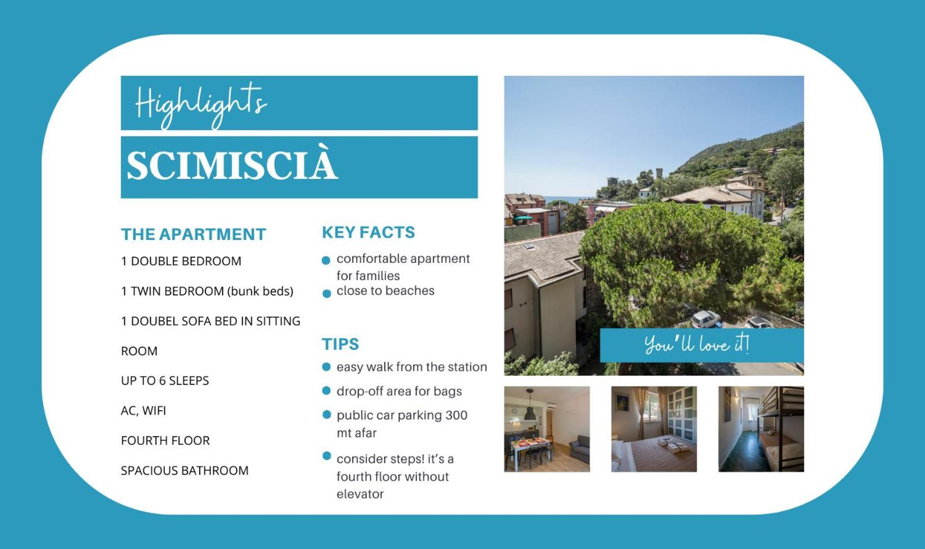 Scimiscià 2-bedroom Apartment with AC Monterosso al Mare Extérieur photo